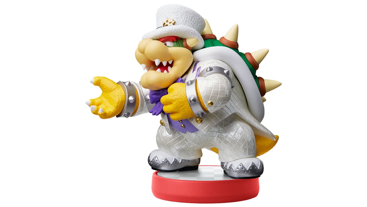 amiibo Bowser Wedding Outfit Super Mario Odyssey Series Nintendo Official Site